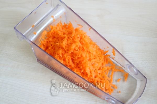 Пшенная каша с морковью и корицей